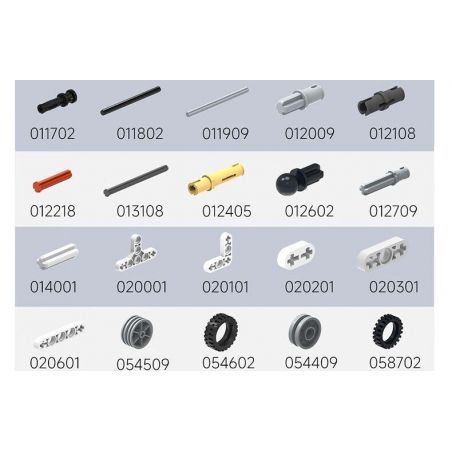 ONEBOT MITU MI OBJMB14AIQI 14AIQI GÓI ĐỔI MỚI CÔNG NGHỆ JUNENGPIN 2.0 bộ đồ chơi xếp lắp ráp ghép mô hình Technic Kỹ Thuật Công Nghệ Cao Mô Hình Phương Tiện