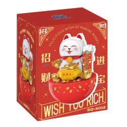 GOQI GQ-3012 3012 GQ3012 THU HÚT SỰ GIÀU CÓ bộ đồ chơi xếp lắp ráp ghép mô hình Creator Sáng Tạo 345 khối