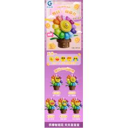 GOQI GQ-3016 3016 GQ3016 CÓ TIỀN ĐỂ TIÊU bộ đồ chơi xếp lắp ráp ghép mô hình 440 khối