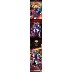 Kazi KY8100 8100 CHIẾN BINH ĐỊA NGỤC SỐ MECHA bộ đồ chơi xếp lắp ráp ghép mô hình SAMURAI MECHA 1517 khối