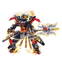 JUGO 3K313 GIÁP CHIẾN TAM QUỐC LỮ BỐ FENGXIAN bộ đồ chơi xếp lắp ráp ghép mô hình 308 khối