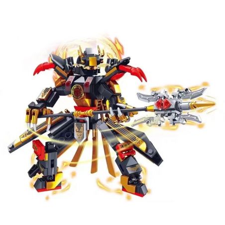 JUGO 3K313 GIÁP CHIẾN TAM QUỐC LỮ BỐ FENGXIAN bộ đồ chơi xếp lắp ráp ghép mô hình 308 khối