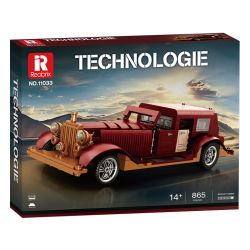 REOBRIX 11033 XE CỔ ĐIỂN ẢO tỷ lệ 1:12 bộ đồ chơi xếp lắp ráp ghép mô hình Creator Sáng Tạo 865 khối