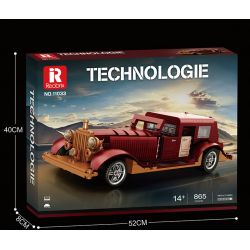 REOBRIX 11033 XE CỔ ĐIỂN ẢO tỷ lệ 1:12 bộ đồ chơi xếp lắp ráp ghép mô hình Creator Sáng Tạo 865 khối