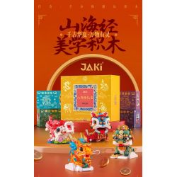 JAKI JK20236 20236 HỘP QUÀ SHAN HAI JING NIAN BEAST 2024 PHIÊN BẢN GIỚI HẠN NĂM MỚI bộ đồ chơi xếp lắp ráp ghép mô hình Creator Sáng Tạo