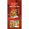 JAKI JK5137 5137 THẦN THÚ XU HƯỚNG QUỐC GIA RỒNG TỐT LÀNH THU HÚT VÀNG bộ đồ chơi xếp lắp ráp ghép mô hình Creator LUCKY DRAGON Sáng Tạo