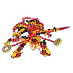 LE YI 62020 NEZHA bộ đồ chơi xếp lắp ráp ghép mô hình 651 khối