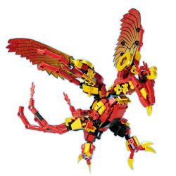 LE YI 62020 NEZHA bộ đồ chơi xếp lắp ráp ghép mô hình 651 khối