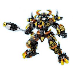 LE YI 62021 BÒ QUỶ VƯƠNG bộ đồ chơi xếp lắp ráp ghép mô hình 650 khối