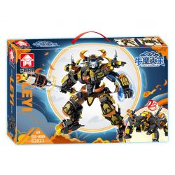 LE YI 62021 BÒ QUỶ VƯƠNG bộ đồ chơi xếp lắp ráp ghép mô hình 650 khối