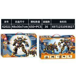 LE YI 62021 BÒ QUỶ VƯƠNG bộ đồ chơi xếp lắp ráp ghép mô hình 650 khối