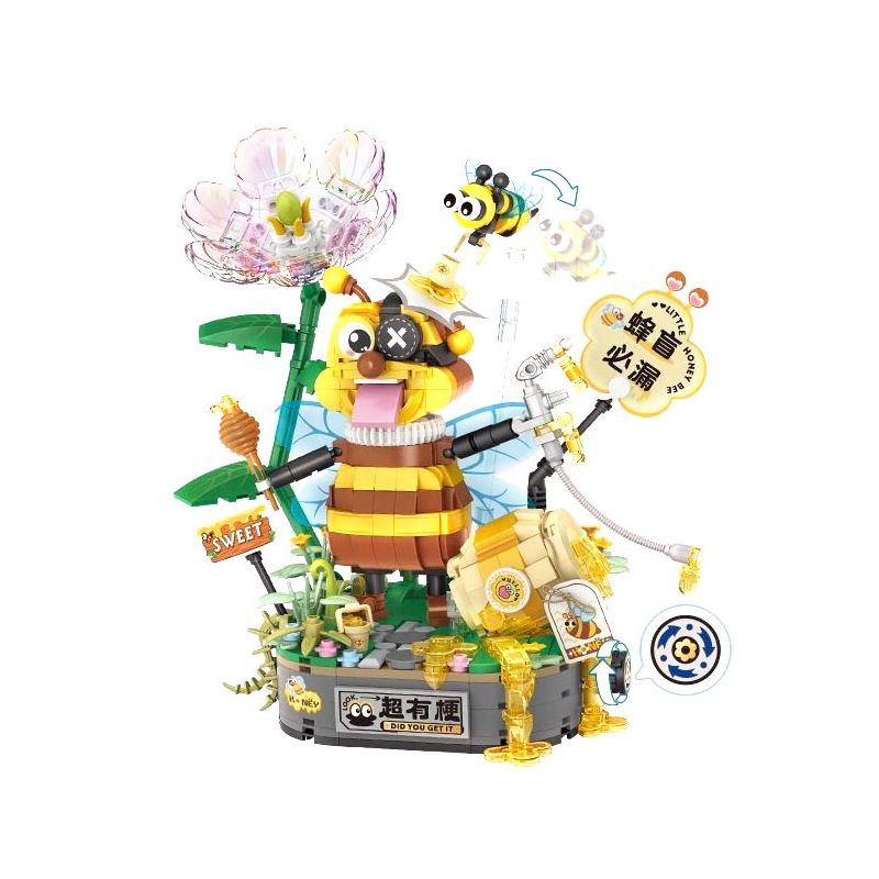 LOZ 1384 SIÊU KHÔNG BIẾT GÌ NẾU BẠN MÙ SẼ BỎ LỠ NÓ bộ đồ chơi xếp lắp ráp ghép mô hình 802 khối