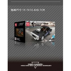 MouldKing 27049 Mould King 27049 DODGE SẠC RT bộ đồ chơi xếp lắp ráp ghép mô hình Speed Champions Racing Cars CHARGER RT Đua Xe Công Thức 346 khối