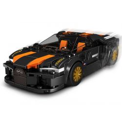 MouldKing 27055 Mould King 27055 KỲ LONG 300+ bộ đồ chơi xếp lắp ráp ghép mô hình Speed Champions Racing Cars KYRON 300+ Đua Xe Công Thức 386 khối