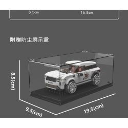 MouldKing 27056 Mould King 27056 LAN SHENG AURORA bộ đồ chơi xếp lắp ráp ghép mô hình Speed Champions Racing Cars ROVAR EVOQUA Đua Xe Công Thức 402 khối