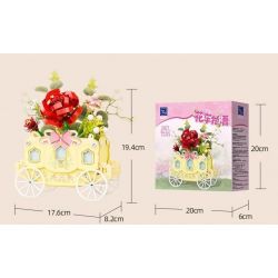 PANTASY 15026 CHUYỆN CHIẾC PHAO PHÁP bộ đồ chơi xếp lắp ráp ghép mô hình SUNFLOWER CART 500 khối