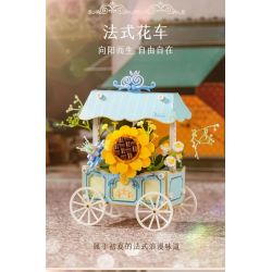 PANTASY 15027 CÂU CHUYỆN PHAO CÔNG CHÚA bộ đồ chơi xếp lắp ráp ghép mô hình ROSE CART 500 khối