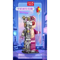 GISEGA G8902 8902 GẤU HẠNH PHÚC CYBORG bộ đồ chơi xếp lắp ráp ghép mô hình 1729 khối