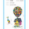JIESTAR JJ9047 9047 NHÀ BÓNG BAY bộ đồ chơi xếp lắp ráp ghép mô hình Movie & Game BALLOON HOUSE Phim Và Trò Chơi 2626 khối