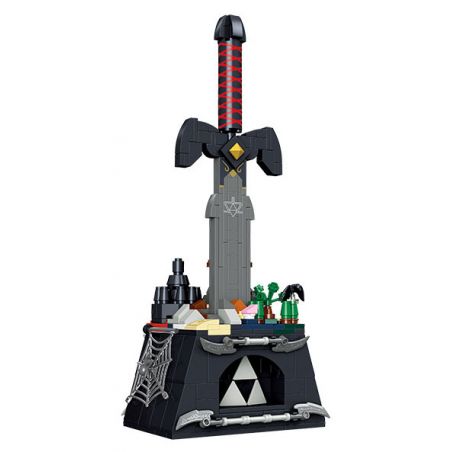 JIESTAR JJ9060 9060 ZELDA THANH KIẾM BÓNG TỐI bộ đồ chơi xếp lắp ráp ghép mô hình Movie & Game DARK LINK SWORD Phim Và Trò Chơi 392 khối