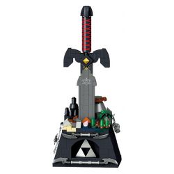 JIESTAR JJ9060 9060 ZELDA THANH KIẾM BÓNG TỐI bộ đồ chơi xếp lắp ráp ghép mô hình Movie & Game DARK LINK SWORD Phim Và Trò Chơi 392 khối