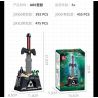 JIESTAR JJ9060 9060 ZELDA THANH KIẾM BÓNG TỐI bộ đồ chơi xếp lắp ráp ghép mô hình Movie & Game DARK LINK SWORD Phim Và Trò Chơi 392 khối