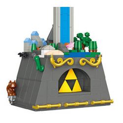 JIESTAR JJ9061 9061 ZELDA THANH KIẾM BẬC THẦY bộ đồ chơi xếp lắp ráp ghép mô hình Movie & Game THE MASTER SWORD Phim Và Trò Chơi 455 khối