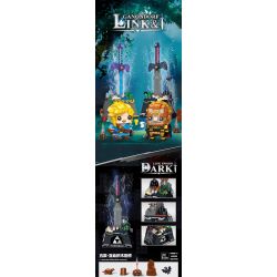 JIESTAR JJ9061 9061 ZELDA THANH KIẾM BẬC THẦY bộ đồ chơi xếp lắp ráp ghép mô hình Movie & Game THE MASTER SWORD Phim Và Trò Chơi 455 khối