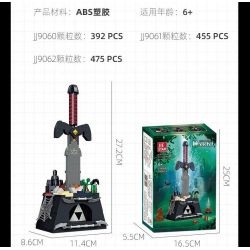 JIESTAR JJ9061 9061 ZELDA THANH KIẾM BẬC THẦY bộ đồ chơi xếp lắp ráp ghép mô hình Movie & Game THE MASTER SWORD Phim Và Trò Chơi 455 khối