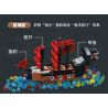 JIESTAR JJ9026 9026 CON TÀU CỔ ĐIỂN TRONG CHAI bộ đồ chơi xếp lắp ráp ghép mô hình Pirates Of The Caribbean IMPOSSIBE PIRATE BOTTLE Cướp Biển Vùng Caribe 852 khối