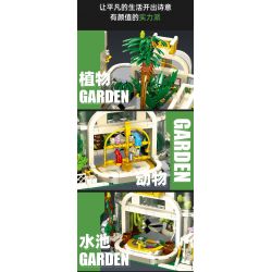JIESTAR JJ9044 9044 VƯỜN THỰC VẬT CỔ ĐIỂN bộ đồ chơi xếp lắp ráp ghép mô hình Creator NEOCLASSICAL BOTANICAL GARDEN Sáng Tạo 2231 khối