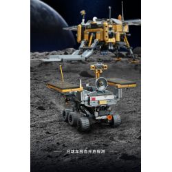 KEEPPLEY K10224 10224 XE THÁM HIỂM MẶT TRĂNG YUTU bộ đồ chơi xếp lắp ráp ghép mô hình 1578 khối