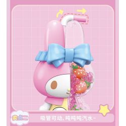 TOP TOY TC1325 1325 SANRIO BUBBLE SODA BIG DOLL GIAI ĐIỆU NƯỚC LẤP LÁNH DÂU TÂY bộ đồ chơi xếp lắp ráp ghép mô hình Movie & Game SANRIO CHARACTERS Phim Và Trò Chơi