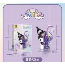 TOP TOY TC1325 1325 SANRIO BUBBLE SODA BIG DOLL GIAI ĐIỆU NƯỚC LẤP LÁNH DÂU TÂY bộ đồ chơi xếp lắp ráp ghép mô hình Movie & Game SANRIO CHARACTERS Phim Và Trò Chơi