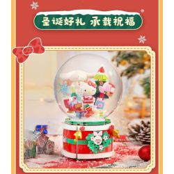 KEEPPLEY K20836 20836 HỘP NHẠC GIÁNG SINH SANRIO MAKE WISH bộ đồ chơi xếp lắp ráp ghép mô hình Movie & Game SANRIO CHARACTERS Phim Và Trò Chơi