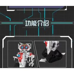 MouldKing 15082 Mould King 15082 ROBOT BA BIẾN HÌNH LIÊN SAO BRANDON bộ đồ chơi xếp lắp ráp ghép mô hình Technic Kỹ Thuật Công Nghệ Cao Mô Hình Phương Tiện 536 khối