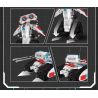 MouldKing 15082 Mould King 15082 ROBOT BA BIẾN HÌNH LIÊN SAO BRANDON bộ đồ chơi xếp lắp ráp ghép mô hình Technic Kỹ Thuật Công Nghệ Cao Mô Hình Phương Tiện 536 khối