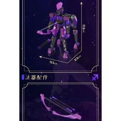 JMBRICKLAYER 70146 MouldKing 10078 Mould King 10078 CHÒM SAO NHÂN MÃ bộ đồ chơi xếp lắp ráp ghép mô hình 938 khối