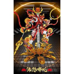 FORANGE FC1518 1518 CƠ KHÍ VÔ TẬN CƠN THỊNH NỘ CỦA PHẬT NEZHA bộ đồ chơi xếp lắp ráp ghép mô hình INFINITE MECH 1772 khối