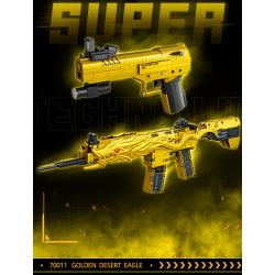 GUDI 70011 SIÊU TÍCH LŨY TINH ANH ĐẠI BÀNG CÁT VÀNG bộ đồ chơi xếp lắp ráp ghép mô hình Military Army GOLDEN DESERT EAGLE Quân Sự Bộ Đội 314 khối