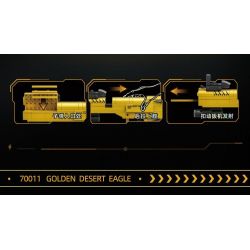 GUDI 70011 SIÊU TÍCH LŨY TINH ANH ĐẠI BÀNG CÁT VÀNG bộ đồ chơi xếp lắp ráp ghép mô hình Military Army GOLDEN DESERT EAGLE Quân Sự Bộ Đội 314 khối