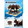 Kazi KY80058 80058 THẾ GIỚI BIỂN CORAL 8 KIỂU bộ đồ chơi xếp lắp ráp ghép mô hình Creator OCEAN Sáng Tạo 1167 khối