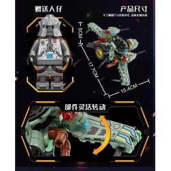 Kazi KY81058 81058 CUỘC TẤN CÔNG GIỮA CÁC VÌ SAO 4 MÁY BAY CHIẾN ĐẤU ĐA TỔ HỢP AURORA RAZER TÀU VŨ TRỤ EXOTIC JUMPER PHÁO HẠM RED FLAME CON THOI WASP bộ đồ chơi xếp lắp ráp ghép mô hình 995 khối