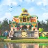 ZHEGAO 612022 NGÔI ĐỀN BỊ MẤT bộ đồ chơi xếp lắp ráp ghép mô hình THE LOST TEMPLE 1645 khối