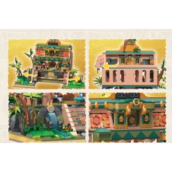 ZHEGAO 612022 NGÔI ĐỀN BỊ MẤT bộ đồ chơi xếp lắp ráp ghép mô hình THE LOST TEMPLE 1645 khối