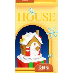 ZHEGAO LN7063 7063 GIÁNG SINH 6 PHONG CÁCH NGÔI NHÀ BÁNH GỪNG CHUÔNG NAI SỪNG TẤM GIÀ NOEL CÂY THÔNG NGƯỜI TUYẾT bộ đồ chơi xếp lắp ráp ghép mô hình Creator Sáng Tạo 816 khối