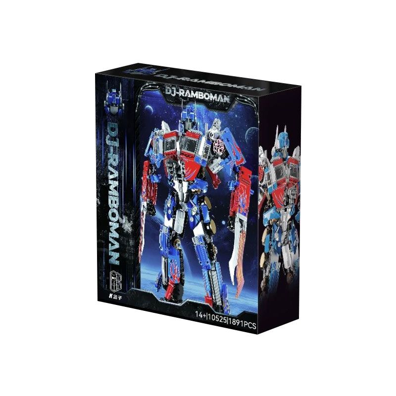 SHARP MODEL JIMULIANG PRODUCT 10525 ZAPE 10535 PHIÊN BẢN B-MECHA FIERCE OPTIMUS PRIME bộ đồ chơi xếp lắp ráp ghép mô hình Movie & Game Phim Và Trò Chơi 1891 khối