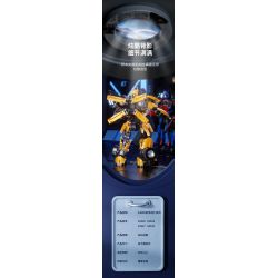 SHARP MODEL JIMULIANG PRODUCT 10525 ZAPE 10535 PHIÊN BẢN B-MECHA FIERCE OPTIMUS PRIME bộ đồ chơi xếp lắp ráp ghép mô hình Movie & Game Phim Và Trò Chơi 1891 khối