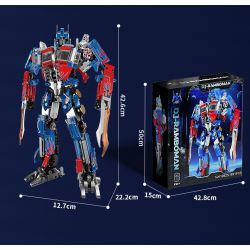 SHARP MODEL JIMULIANG PRODUCT 10525 ZAPE 10535 PHIÊN BẢN B-MECHA FIERCE OPTIMUS PRIME bộ đồ chơi xếp lắp ráp ghép mô hình Movie & Game Phim Và Trò Chơi 1891 khối