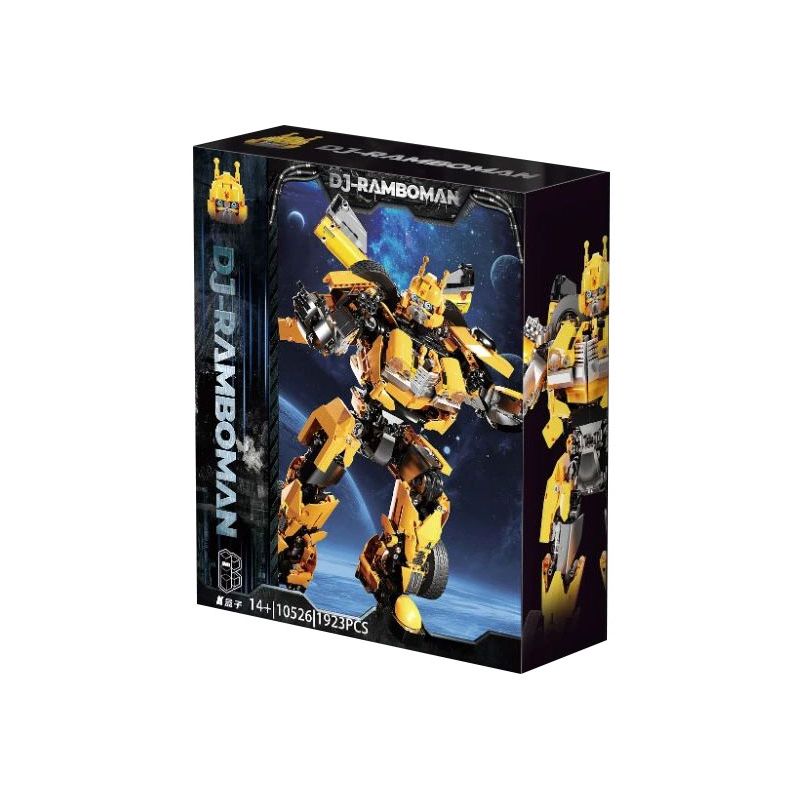 SHARP MODEL JIMULIANG PRODUCT 10526 ZAPE 10536 PHIÊN BẢN CHIẾN ĐẤU MECHA HẠNG BUMBLEBEE bộ đồ chơi xếp lắp ráp ghép mô hình Movie & Game Phim Và Trò Chơi 1923 khối